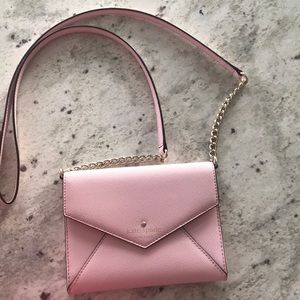 Kate Spade Small Light Pink Envelope Crossbody